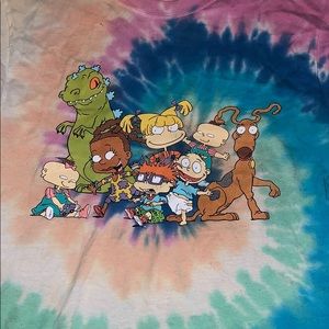 Tie dye Nickelodeon shirt
